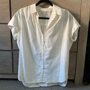 Madewell Short Sleeve Button Up